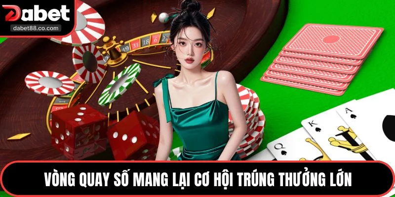 Vòng quay số mang lại cơ hội trúng thưởng lớn